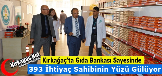 KIRKAĞAÇ’TA 393 İHTİYAÇ SAHİBİNİN YÜZÜ GÜLÜYOR