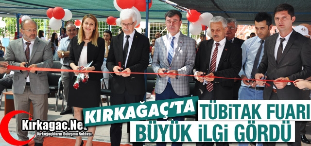 KIRKAĞAÇ'TA BİLİM FUARI BÜYÜK İLGİ GÖRDÜ