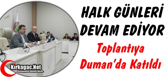 KIRKAĞAÇ'TA HALK GÜNLERİ DEVAM EDİYOR