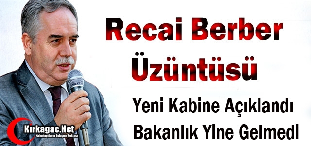 KIRKAĞAÇ'TA “RECAİ BERBER“ ÜZÜNTÜSÜ