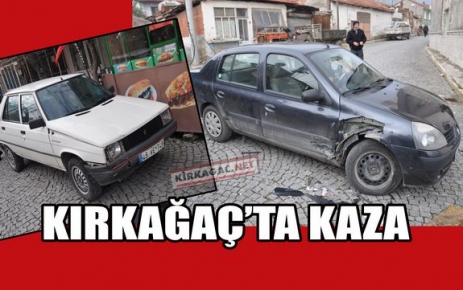 KIRKAĞAÇ'TA TRAFİK KAZASI