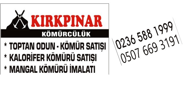 KIRKPINAR KÖMÜRCÜLÜK(KIRKAĞAÇ-SOMA)