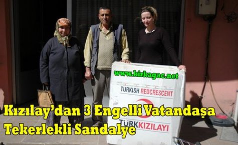 Kızılay,Engelli Vatandaşların Yüzünü Güldürdü