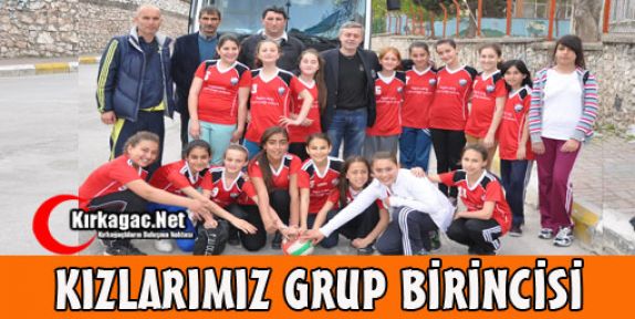 KIZLARIMIZ GRUP BİRİNCİSİ