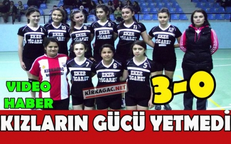 KIZLARIN GÜCÜ YETMEDİ 3-0(VİDEO)