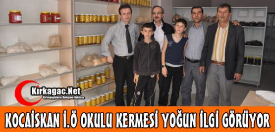 Kocaiskan İ.Ö Okulu Kermesi,Yoğun İlgi Görüyor