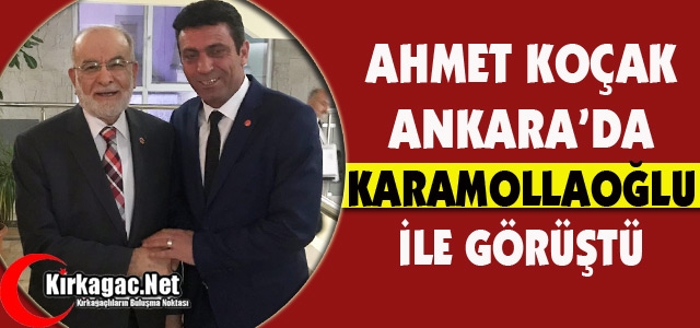 KOÇAK SP GENEL BAŞKANI KARAMOLLAOĞLU İLE GÖRÜŞTÜ