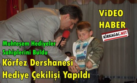 Körfez Dershanesi Hediye Çekilişi Yapıldı(VİDEO)