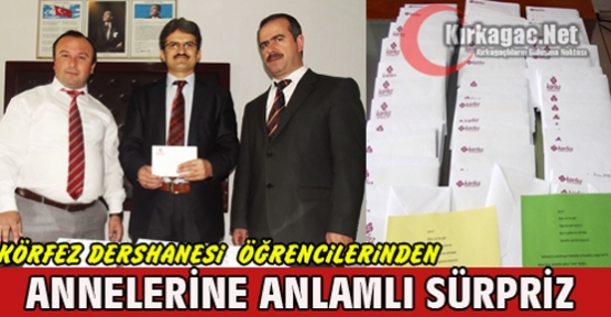 KÖRFEZ ÖĞRENCİLERİNDEN ANNELERİNE ANLAMLI SÜRPRİZ