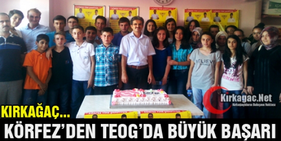 KÖRFEZ’DEN TEOG SINAVINDA BÜYÜK BAŞARI