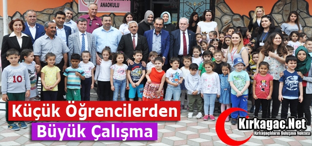 KÜÇÜK ÖĞRENCİLERDEN BÜYÜK ÇALIŞMA