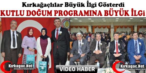 KUTLU DOĞUM PROGRAMINA İLGİ BÜYÜK OLDU