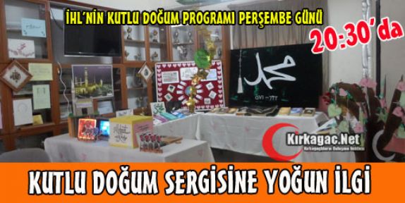 KUTLU DOĞUM SERGİSİNE YOĞUN İLGİ