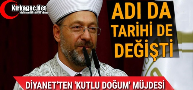 “KUTLU DOĞUM'UN“ ADI DA TARİHİDE DEĞİŞTİ