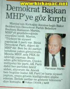 Martin MHP'ye Göz Kırptı