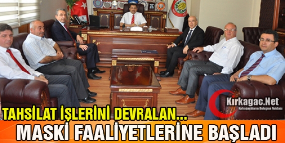 MASKİ KIRKAĞAÇ’TA FAALİYETE BAŞLADI