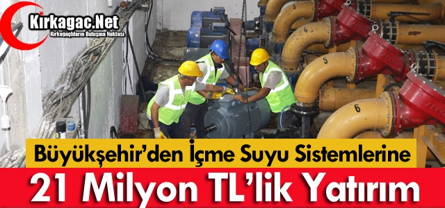 MASKİ'DEN 21 MİLYON TL'LİK YATIRIM