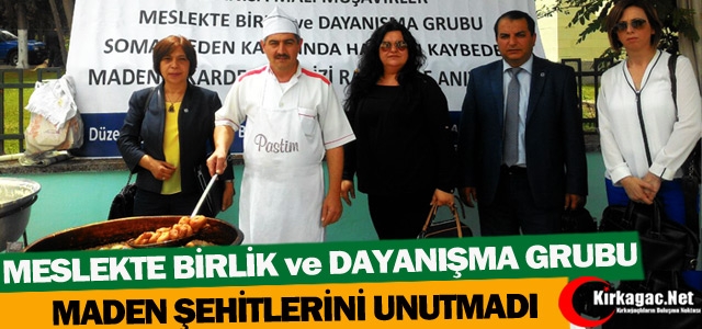 MESLEKTE BİRLİK ve DAYANIŞMA GRUBU MADEN FACİASINI UNUTMADI