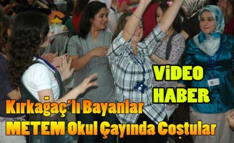 METEM'in Okul Çayında Büyük Coşku(VİDEO)