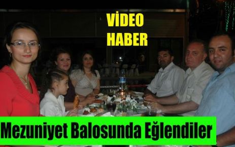 Mezuniyet Balosunda Eğlendiler(VİDEO)