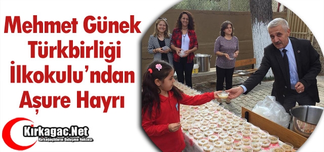 M.G TÜRKBİRLİĞİ'NDEN GELENEKSEL AŞURE HAYRI