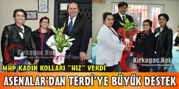 MHP KIRKAĞAÇ KADIN KOLLARI “HIZ“ VERDİ 