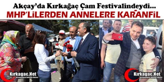 MHP’DEN KIRKAĞAÇLI ANNELERE KARANFİL