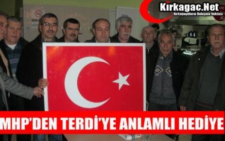 MHP’DEN TERDİ’YE ANLAMLI HEDİYE