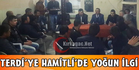 MHP'Lİ TERDİ'YE HAMİTLİ'DE YOĞUN İLGİ