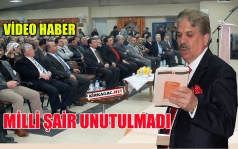 MİLLİ ŞAİR UNUTULMADI(VİDEO)