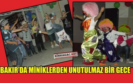 MİNİK ÖĞRENCİLERDEN UNUTULMAZ BİR GECE