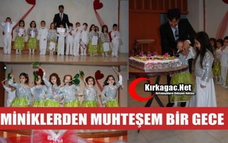 MİNİKLERDEN MUHTEŞEM “SEVGİ GECESİ“