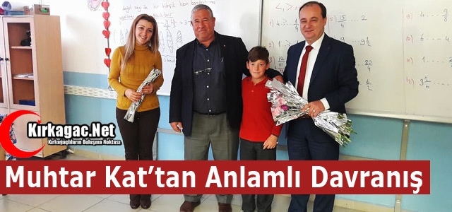 MUHTAR KAT'TAN ANLAMLI DAVRANIŞ