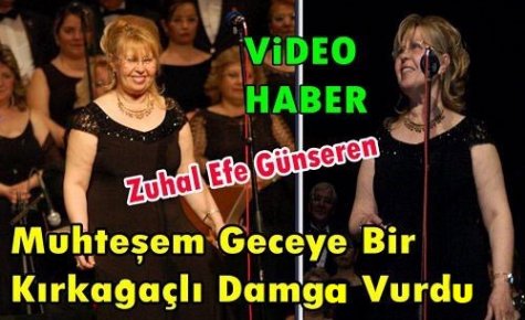 Muhteşem Geceye “Kırkağaçlı Damgası“(VİDEO)