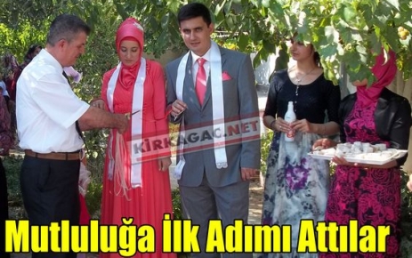 Mutluluğa İlk Adımı Attılar