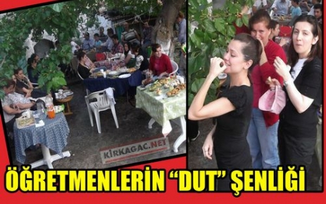 ÖĞRETMENLERİN “DUT“ ŞENLİĞİ