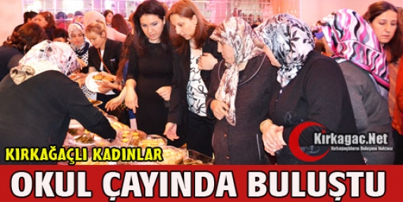 OKUL ÇAYINDA BÜYÜK COŞKU