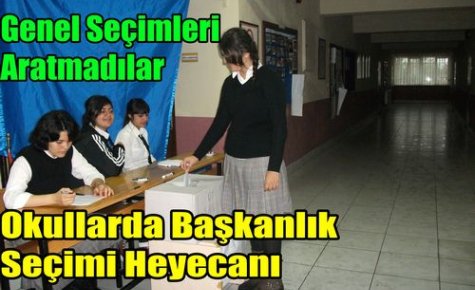 Okullarda Başkanlık Seçimi Heyecanı