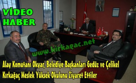 OKYAR,GEDÜZ VE ÇELİKEL,YÜKSEKOKUL'DA