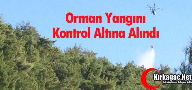 ORMAN YANGINI KONTROL ALTINA ALINDI