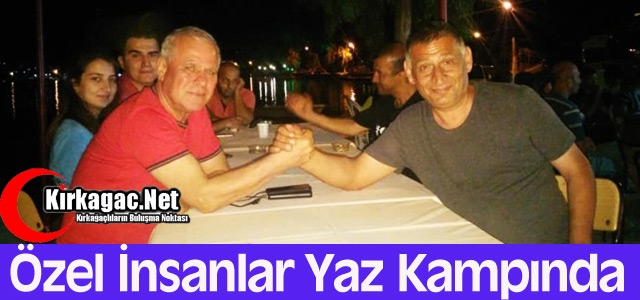 ÖZEL İNSANLAR YAZ KAMPINDA