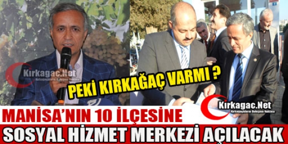 PEKİ 10 İLÇE ARASINDA KIRKAĞAÇ VAR MI ?