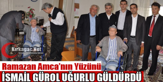 RAMAZAN AMCA'NIN YÜZÜNÜ UĞURLU GÜLDÜRDÜ