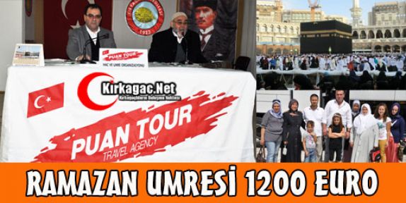 RAMAZAN UMRESİ 1200 EURO