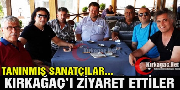 SANATÇILAR'DAN KIRKAĞAÇ'A ZİYARET