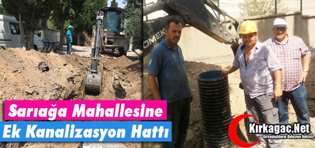 SARIAĞA MAHALLESİNE EK KANALİZASYON HATTI