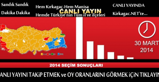 SEÇİM SONUÇLARI (CANLI YAYIN)