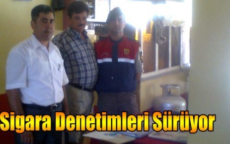 Sigara Denetimleri Sürüyor