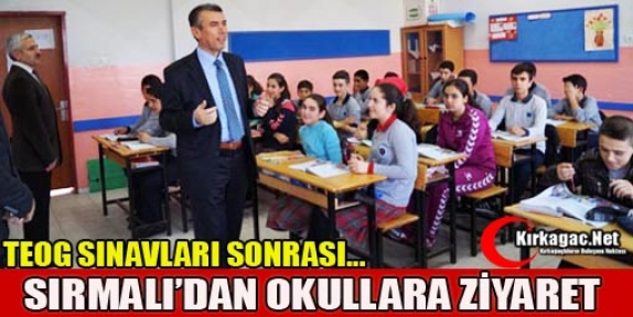 SIRMALI’DAN OKULLARA ZİYARET