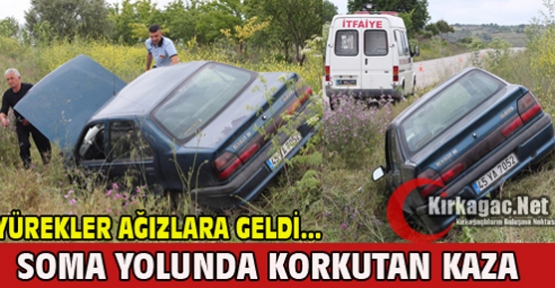 SOMA YOLUNDA KORKUTAN KAZA